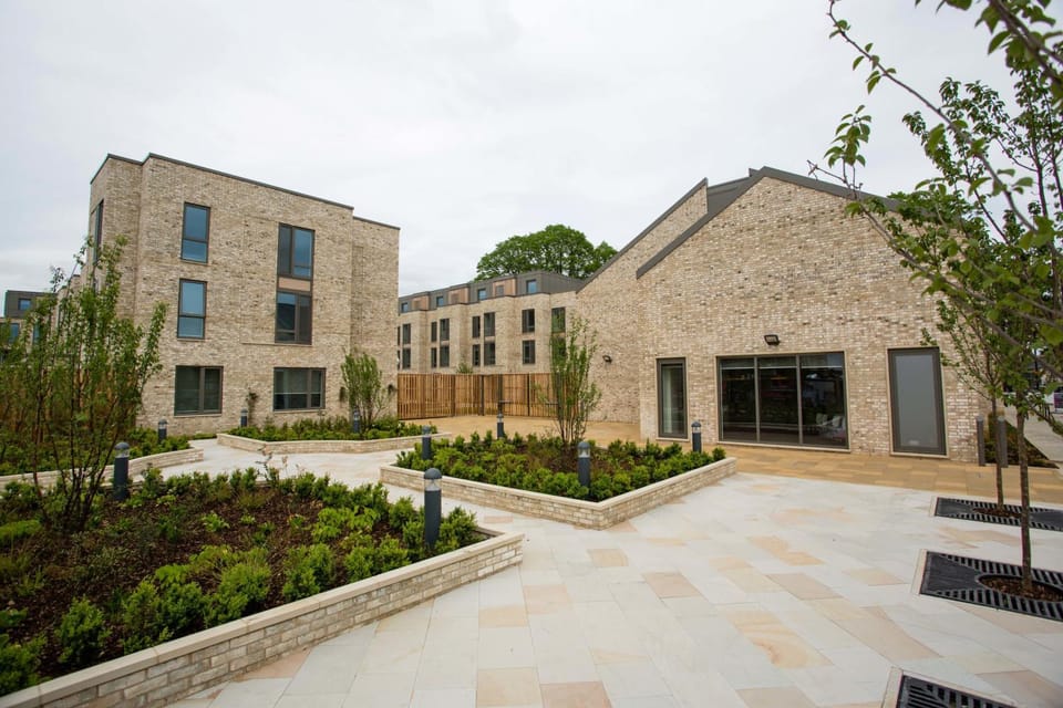 Property building, Patio