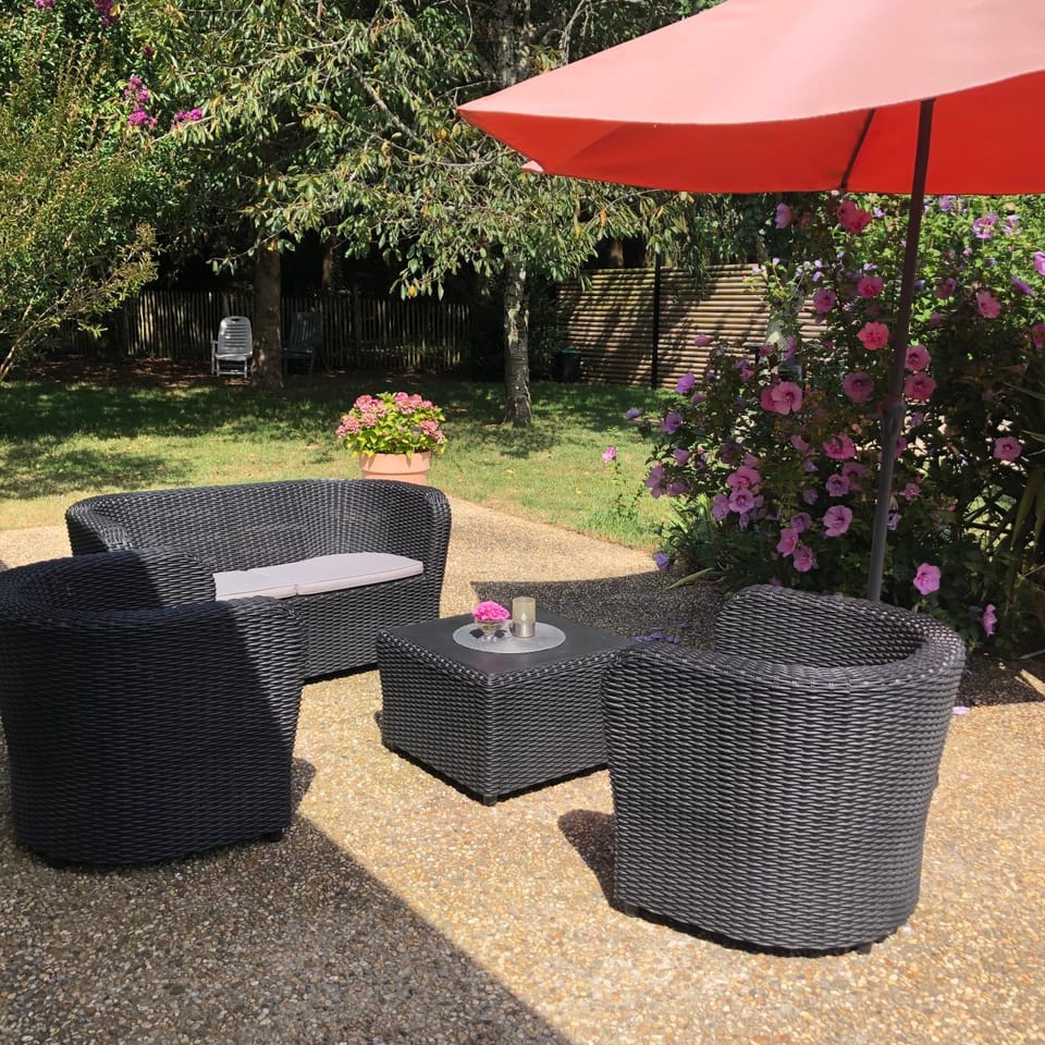 Patio, Garden, Garden view