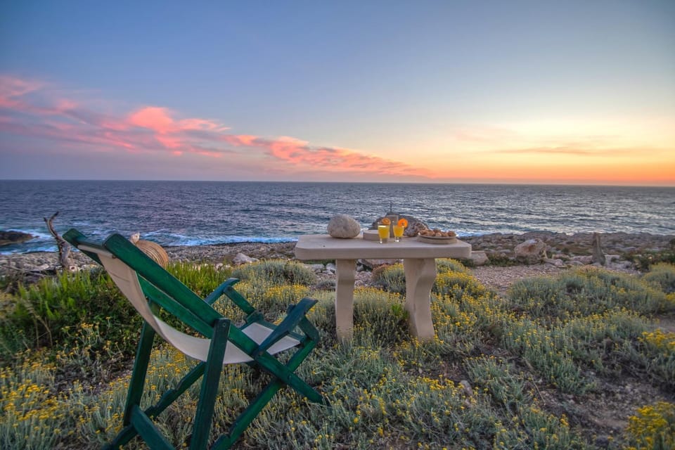 Natural landscape, Sea view, Sunset
