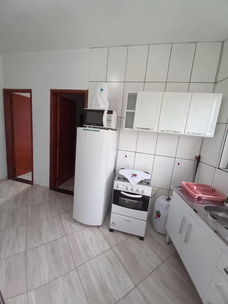 Apartamento avenida 05 com ar condicionado Apartment in State of São Paulo