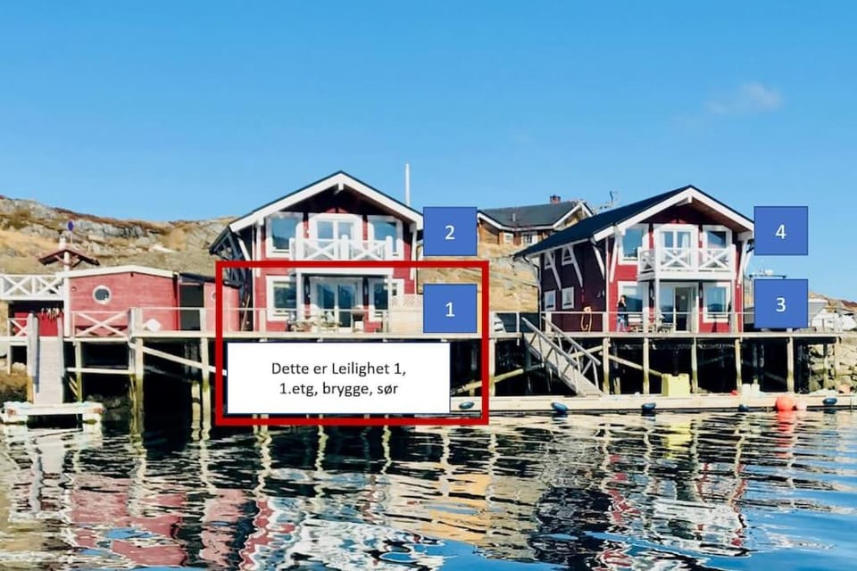 Northcape Nature Rorbuer - 1 - Dock South Apartment in Troms Og Finnmark