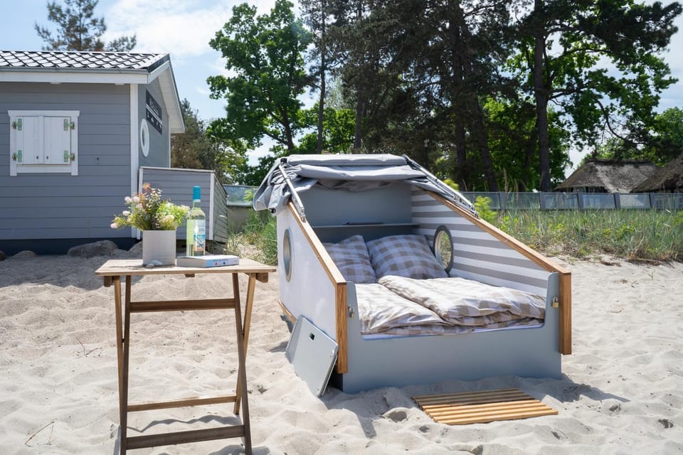 Schlafstrandkorb Nr. 5 Luxury tent in Timmendorfer Strand