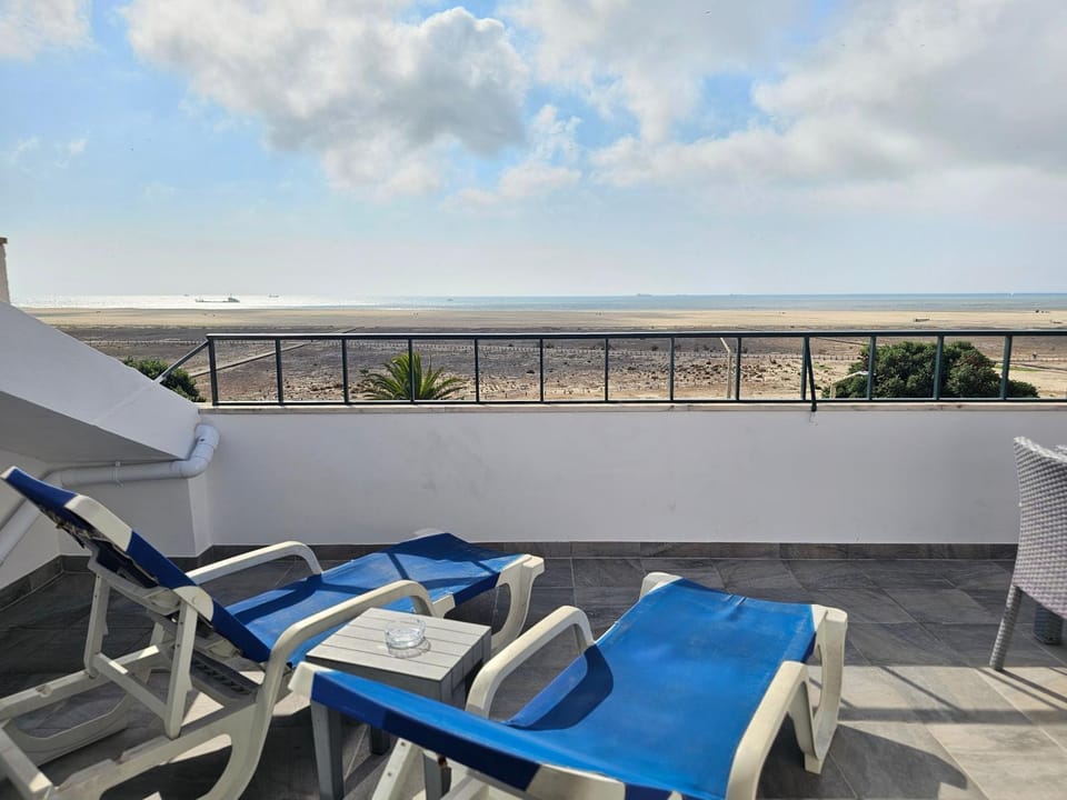 Patio, Natural landscape, Balcony/Terrace, Sea view, sunbed