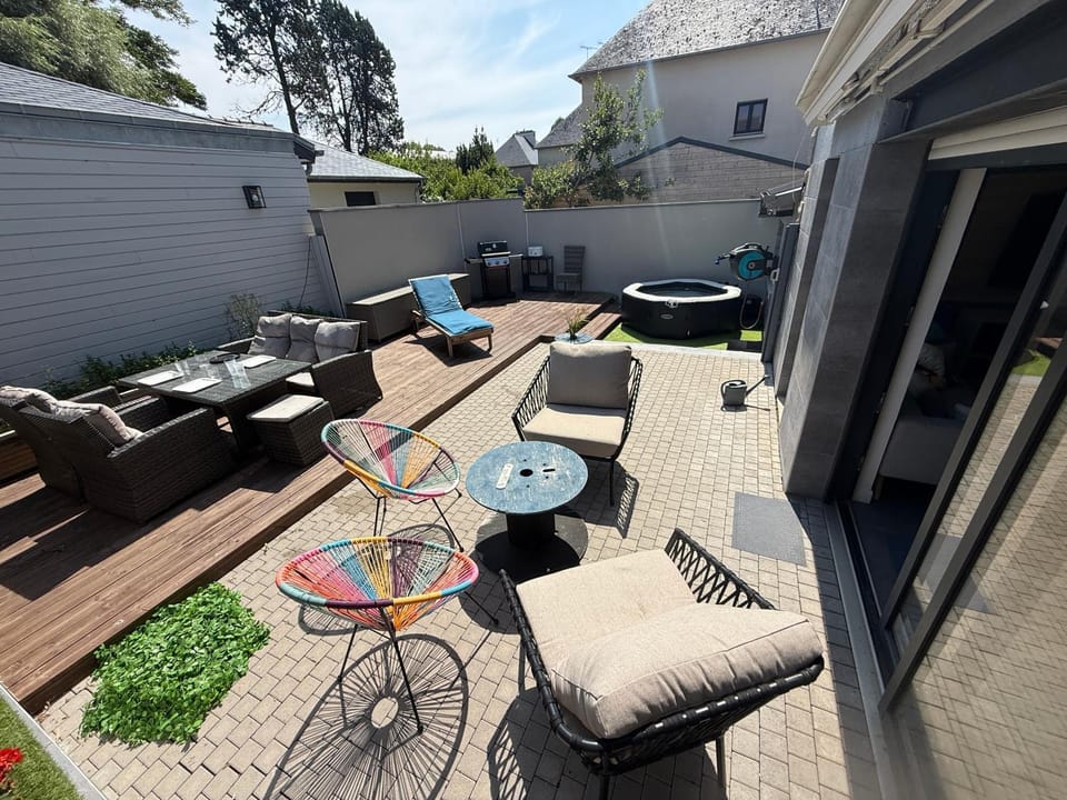 Maison toute équipée 3 chambres avec jardin calme et Spa House in St-Malo