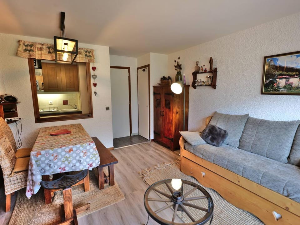 Studio confortable pour 4 personnes au Grand-Bornand - FR-1-458-123 Apartment in Le Grand-Bornand