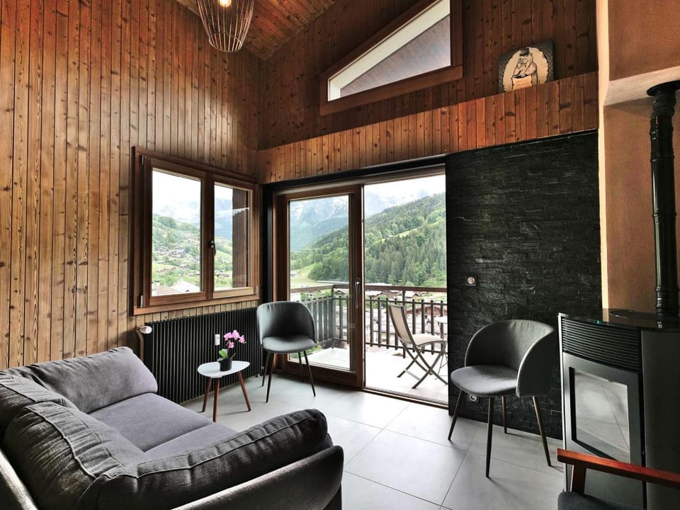 Bel appartement rénové pour 8 personnes au Grand-Bornand avec parking privé - FR-1-458-138 Apartment in Le Grand-Bornand