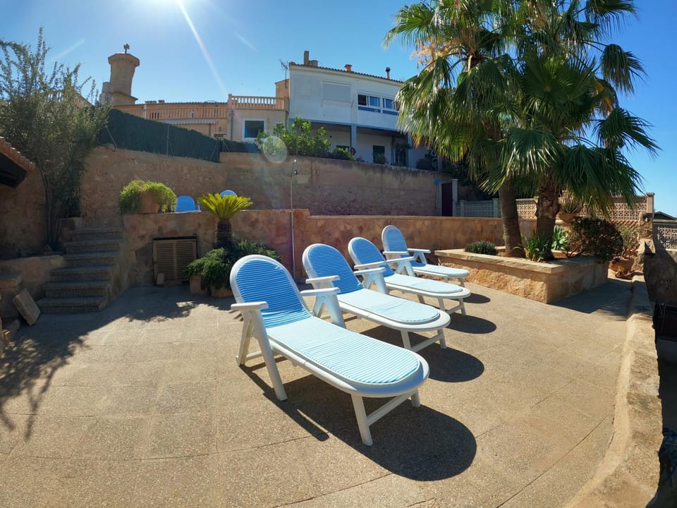 Patio, Garden, Balcony/Terrace, Garden view, sunbed