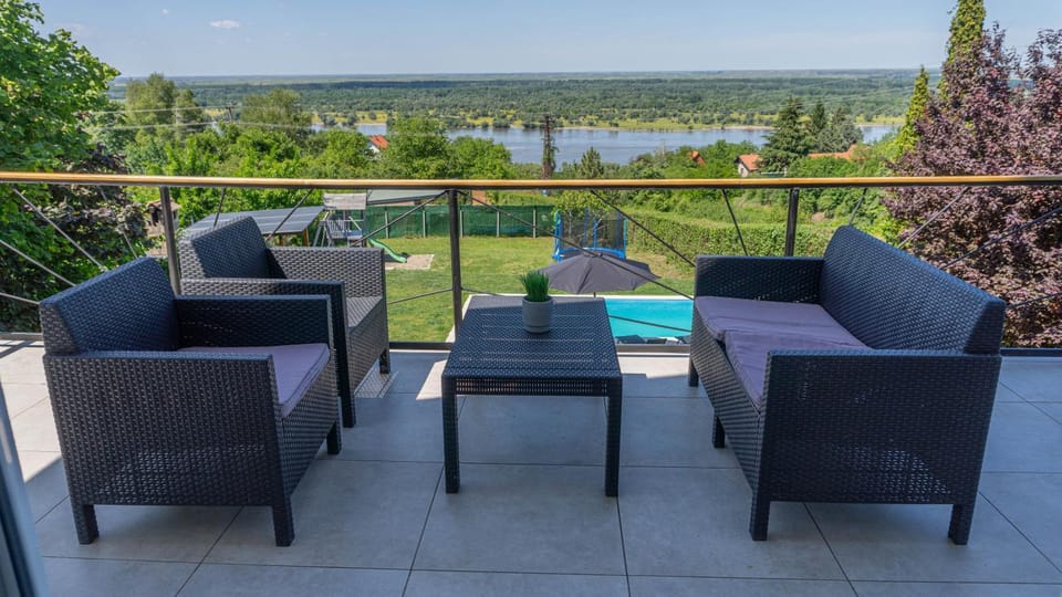 Patio, Balcony/Terrace, Lake view