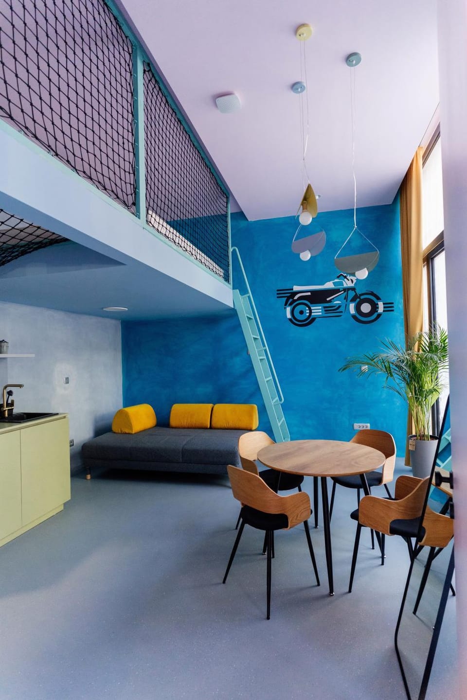 Dining area, Bedroom, kitchen
