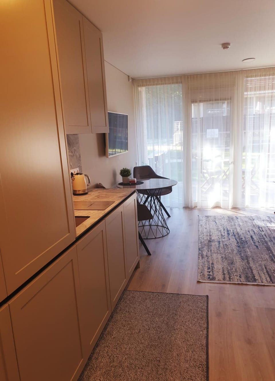 Orange Studio Apartment in Klaipėda County, Lithuania