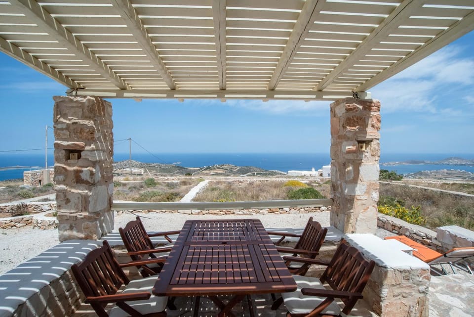 Patio, Natural landscape, Balcony/Terrace, Sea view