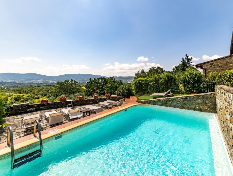 Summer, Pool view, Swimming pool