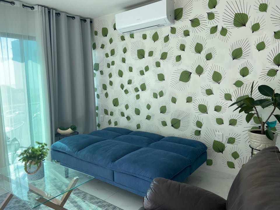 Bed, Living room, Bedroom