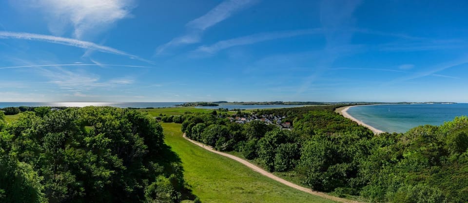 Nearby landmark, Day, Natural landscape, Bird's eye view, Sea view