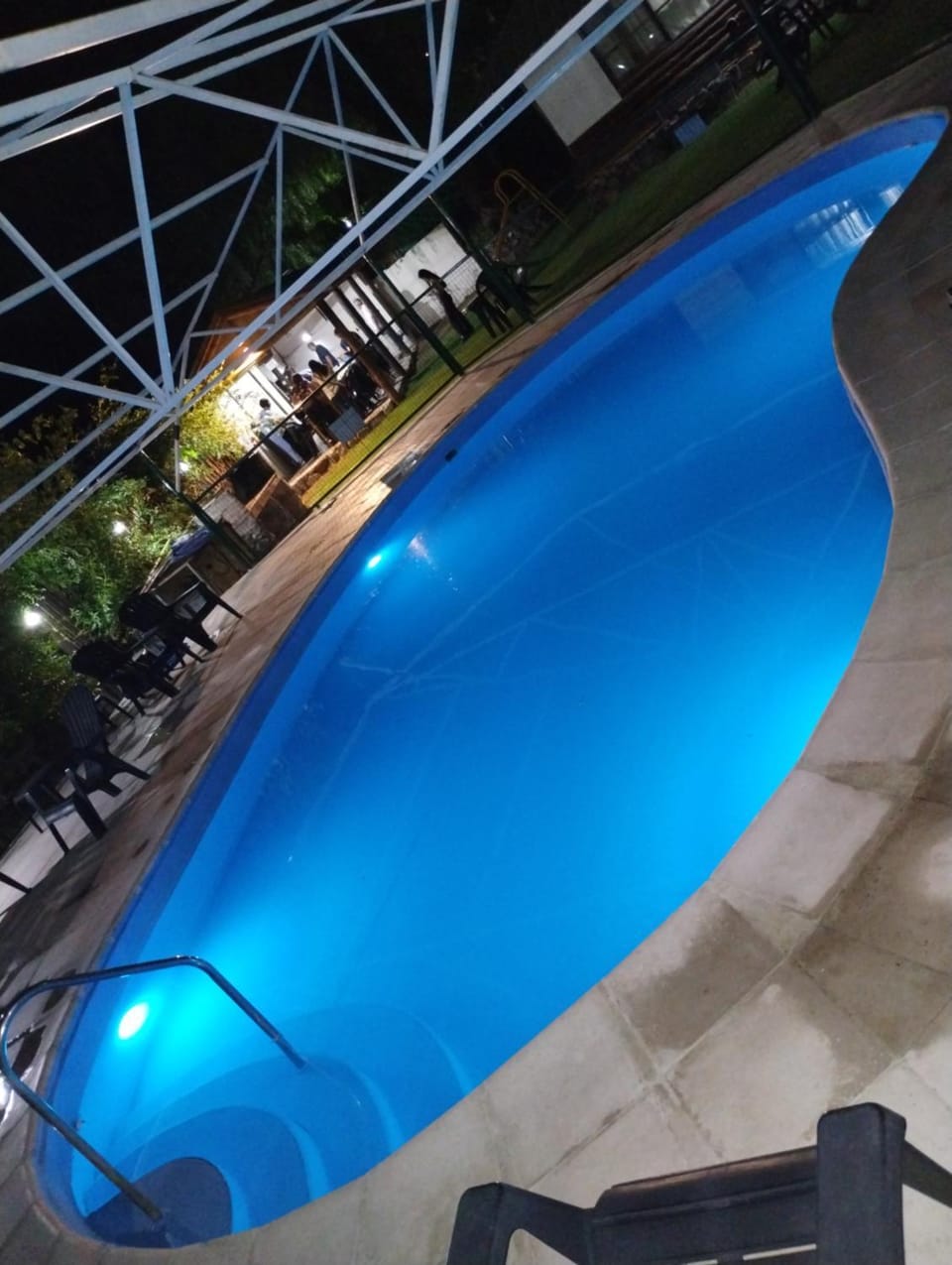 Night, Swimming pool