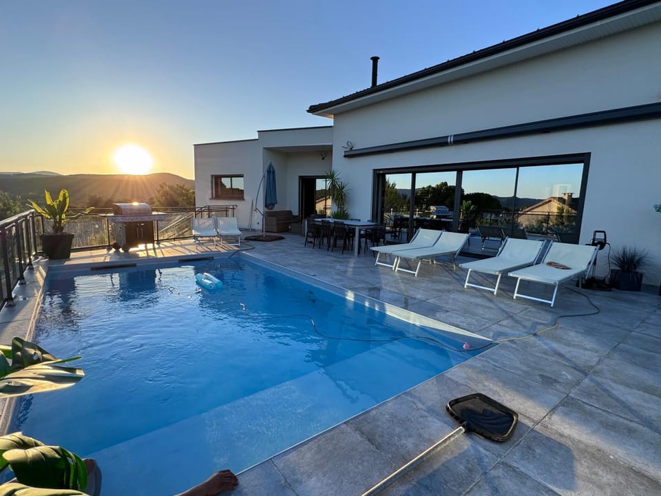 Villa avec vue panoramique sur les Cévennes Villa in Occitanie