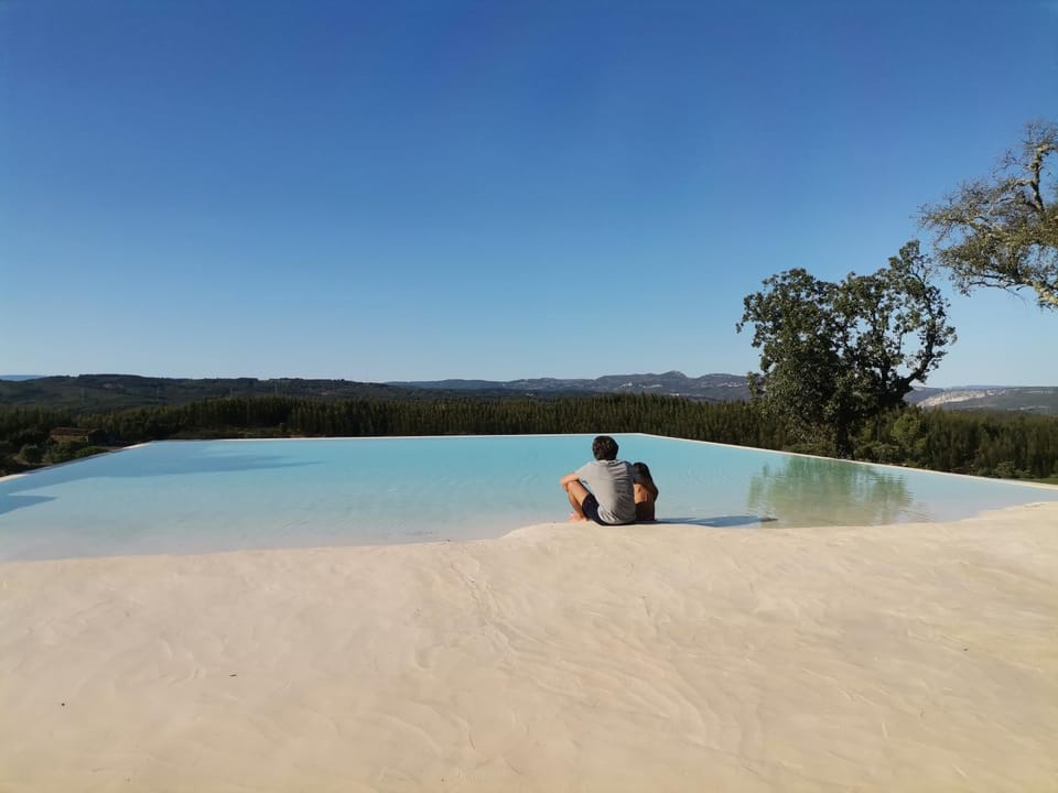 Natural landscape, Pool view, Swimming pool