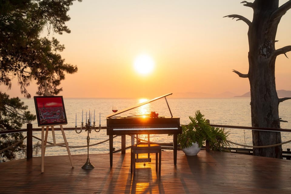 Sea view, Sunset