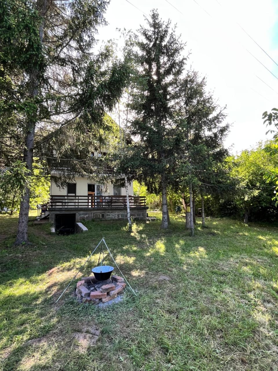 Property building, Garden view