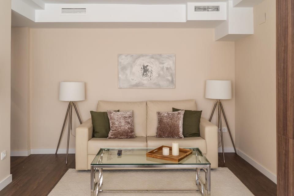 Living room, air conditioner