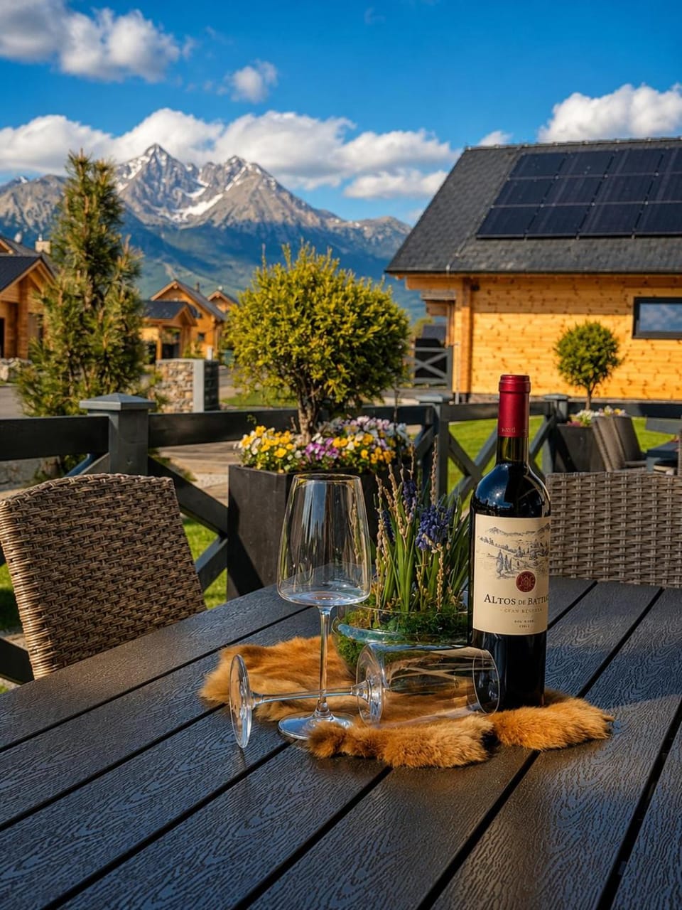 Spring, Day, Natural landscape, Mountain view, Drinks