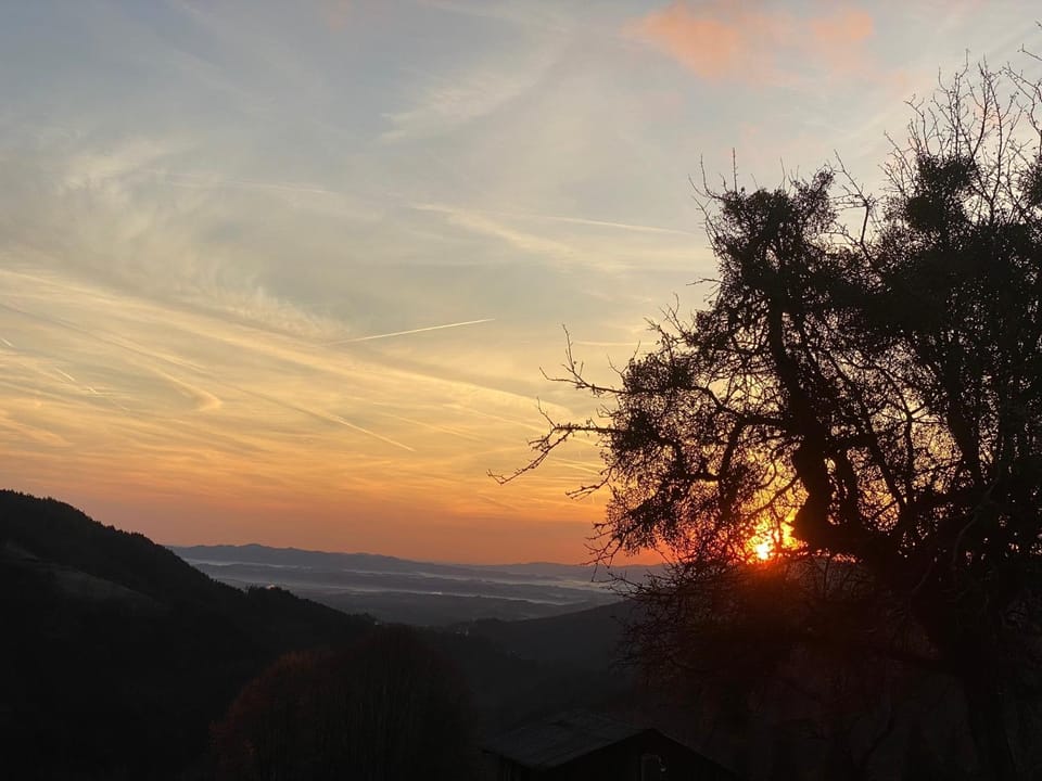 Natural landscape, Sunset