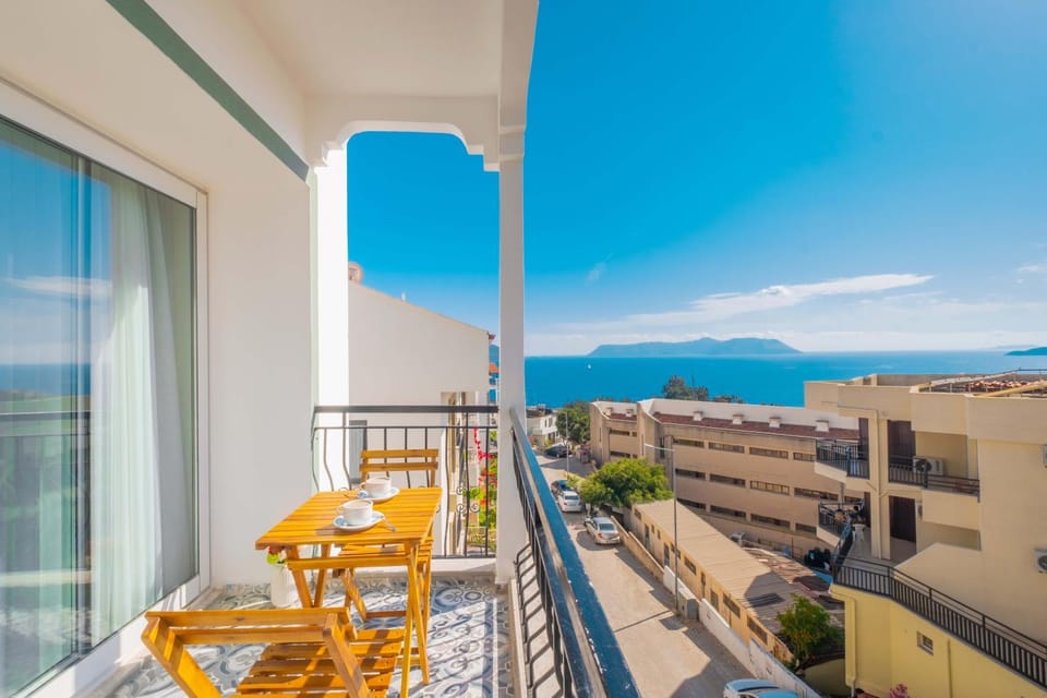 View (from property/room), Balcony/Terrace, Sea view