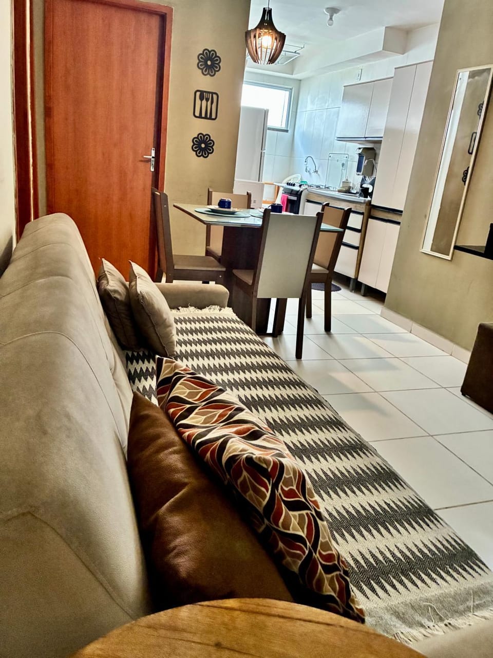 Apartamento Beira Rio no Condomínio Brisas do Lago Apartment in State of Alagoas, Brazil