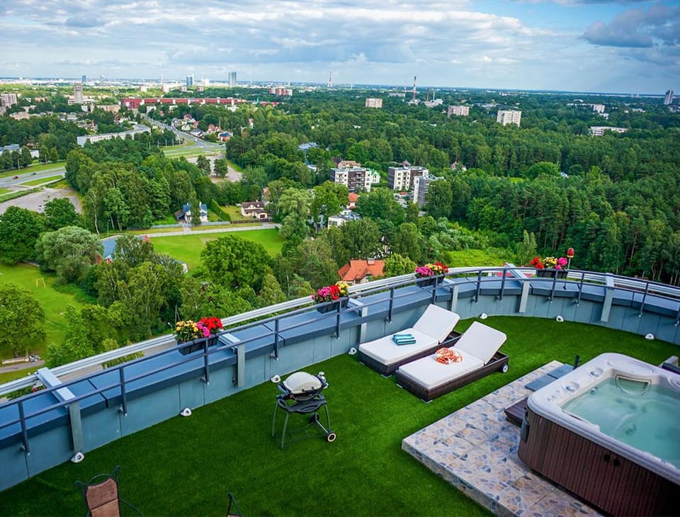 Amazing Penthouse and SPA Apartment in Riga