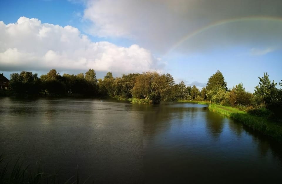 Natural landscape, Lake view