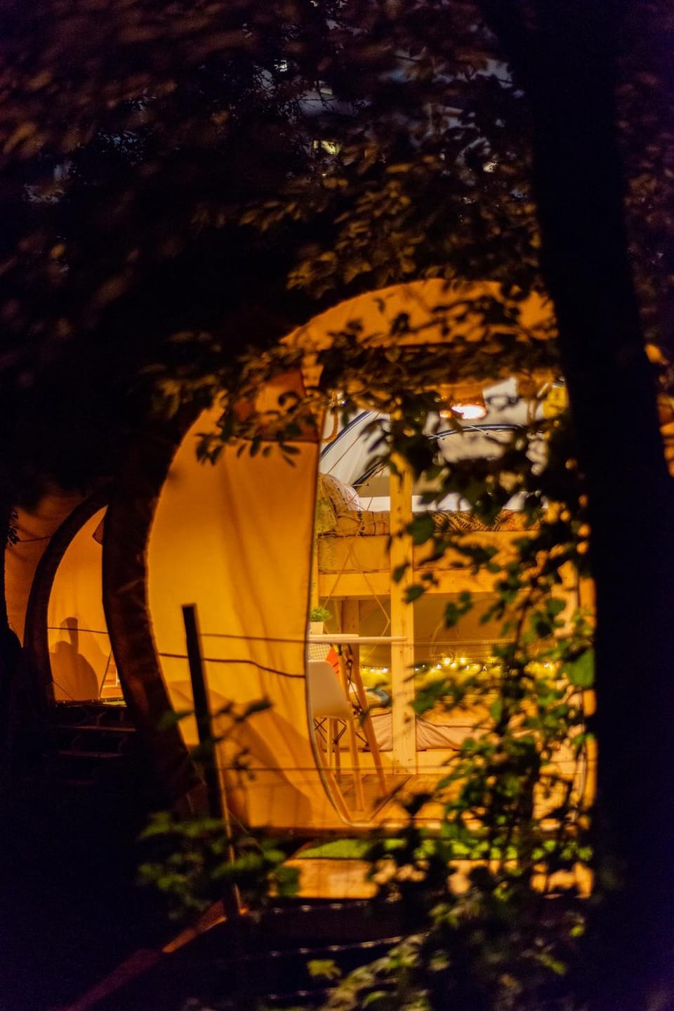 Dragonfly Gardens - The Wagons Luxury tent in Brasov