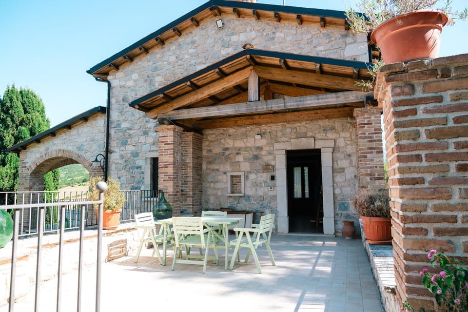Property building, Patio