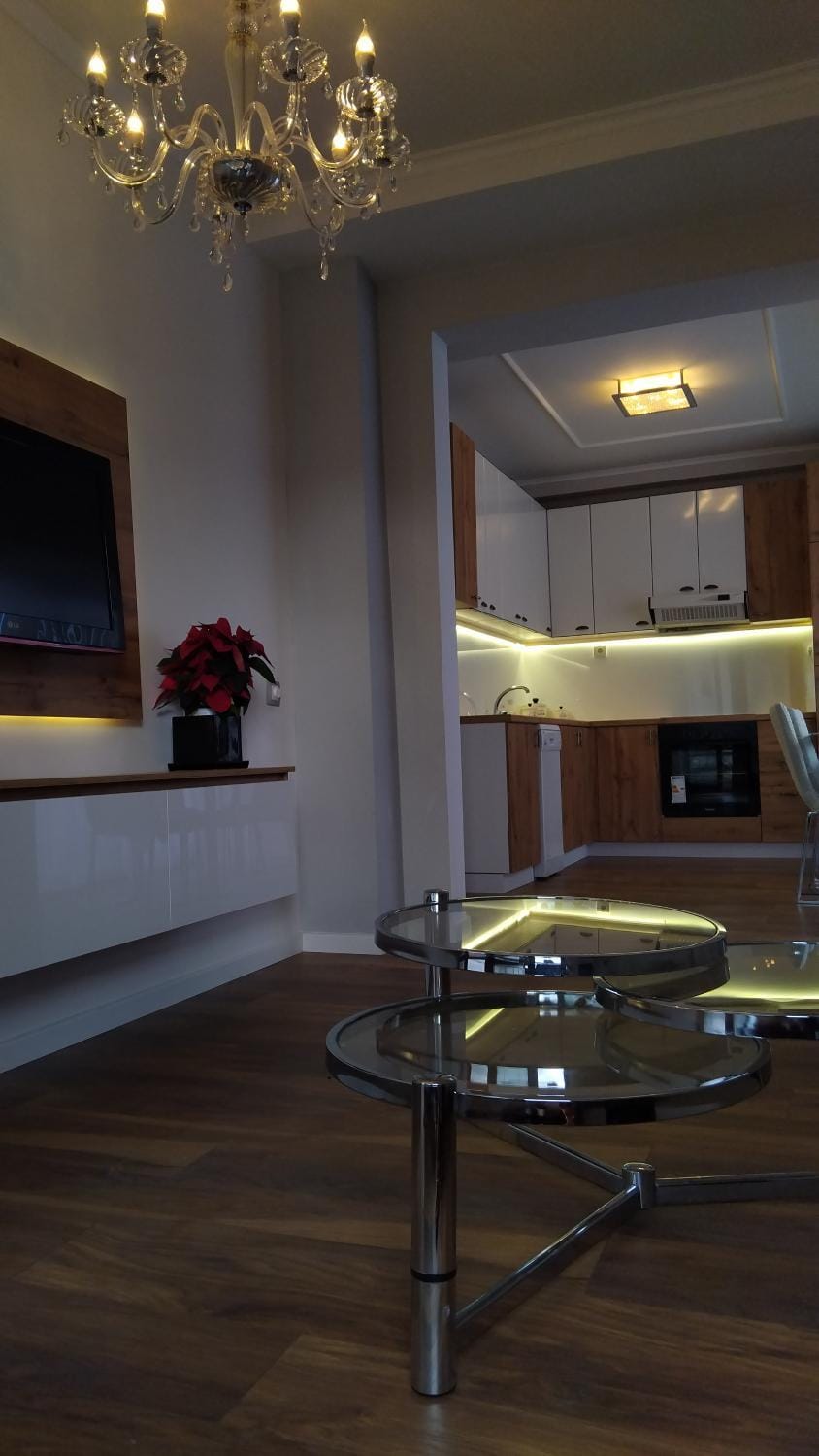 Kitchen or kitchenette, Dining area, stove