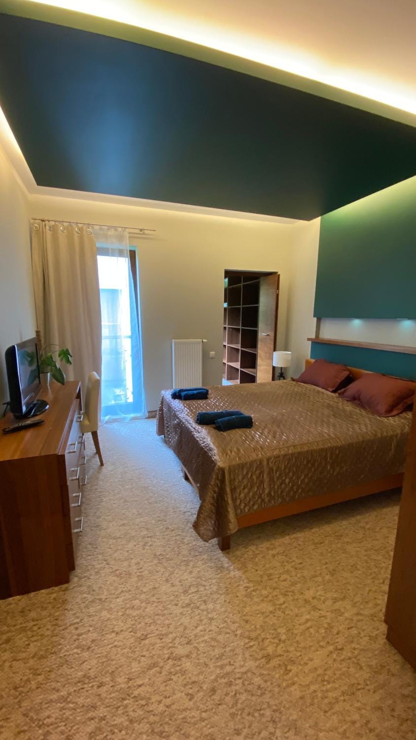 Apartament nad jeziorem Drwęckim z dużym tarasem Apartment in Poland
