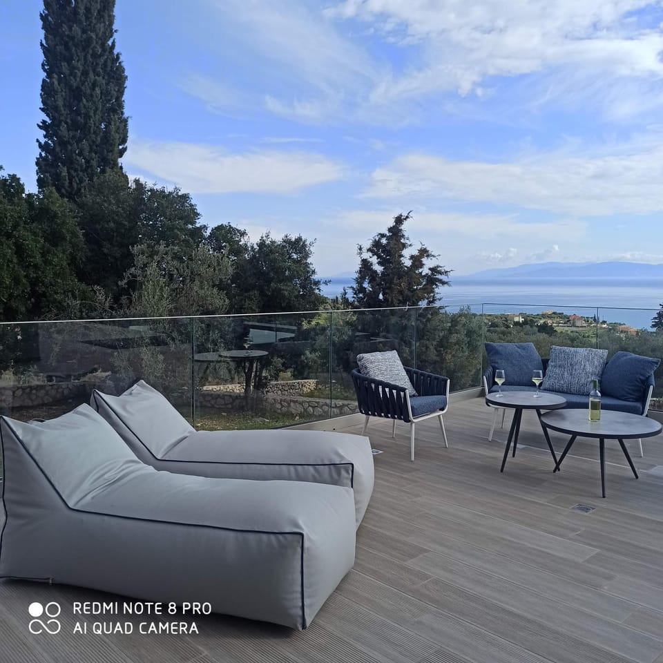 villa Shades of blue Villa in Cephalonia