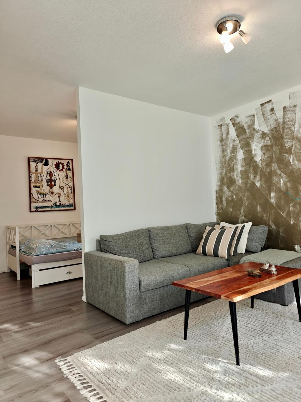 Living room, Photo of the whole room, Seating area, Bedroom