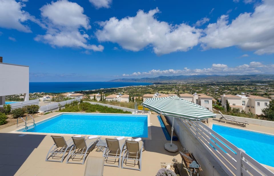 Bird's eye view, Balcony/Terrace, Swimming pool