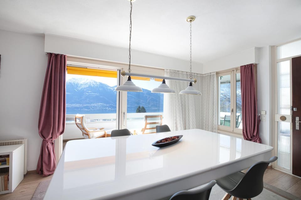 Natural landscape, Seating area, Dining area, Mountain view