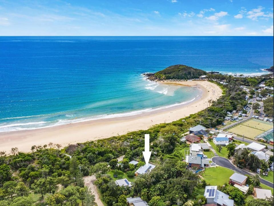 Bird's eye view, Beach