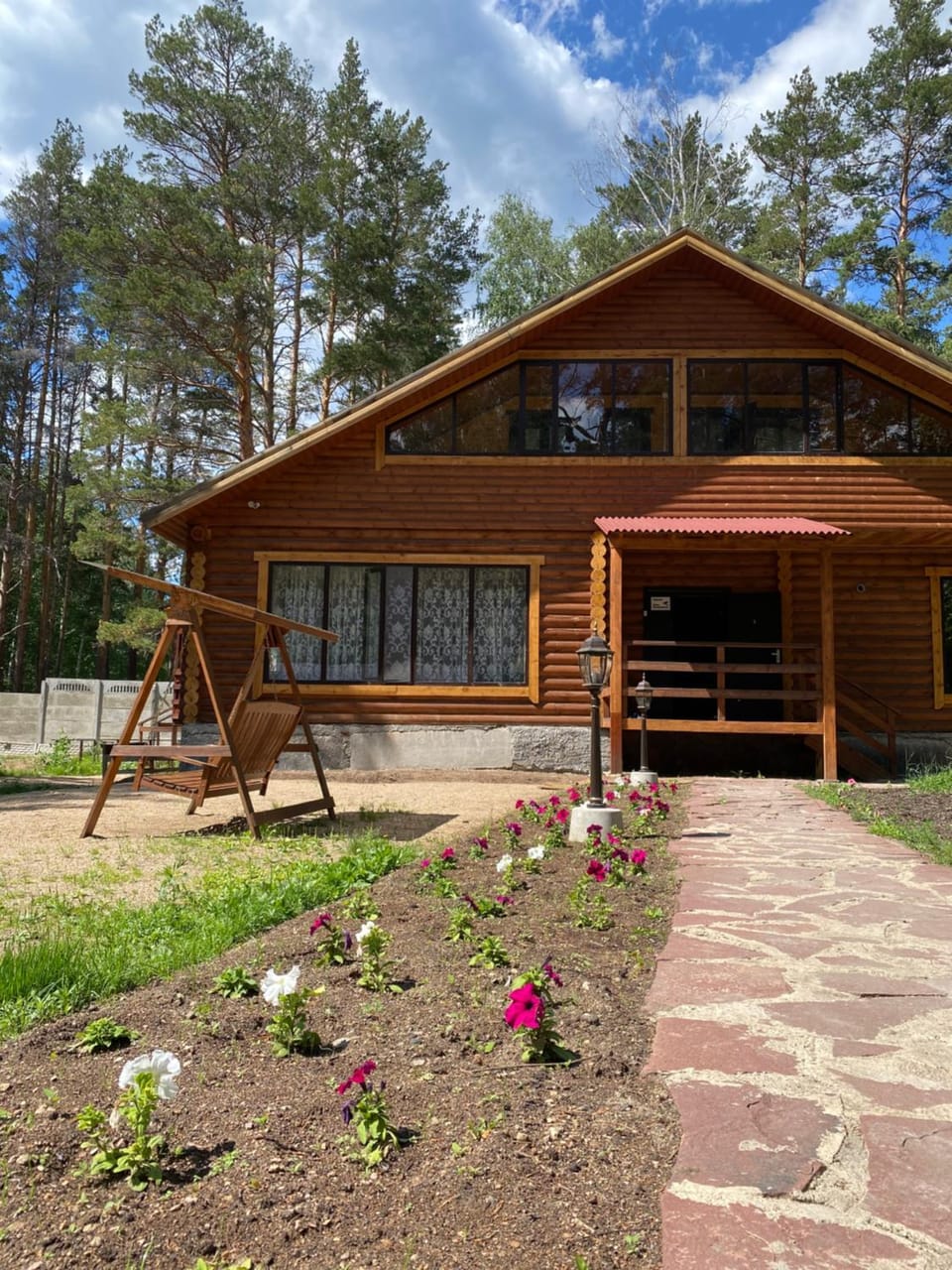 Forest and Lake House in Kazakhstan