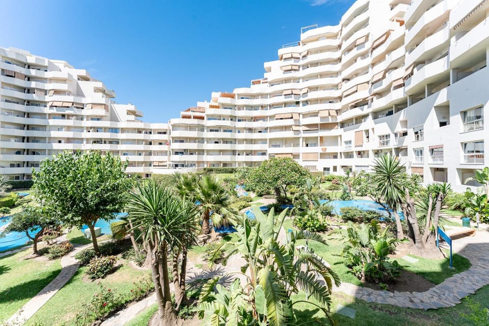 Property building, Garden view