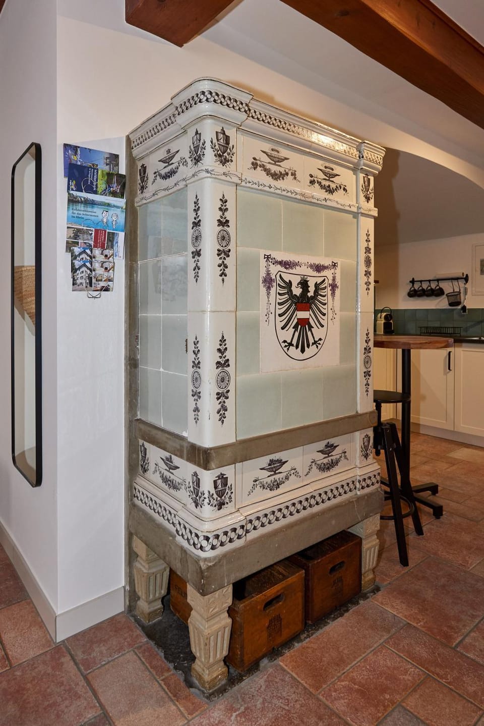 Kitchen or kitchenette, Living room, Decorative detail
