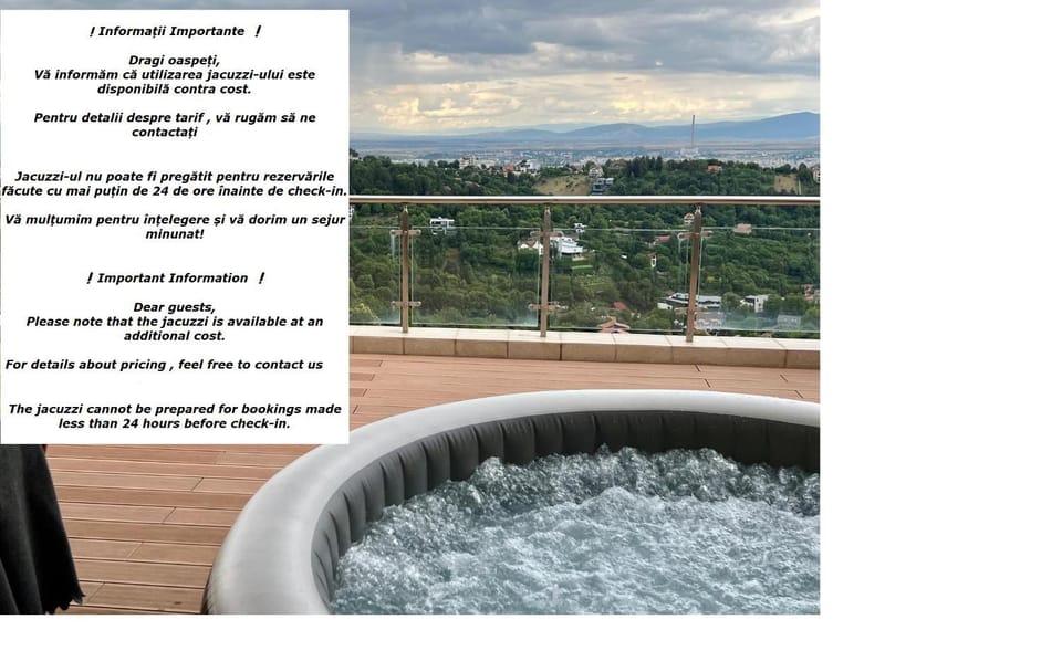 Coroni Apart 2 - Jacuzzi Privat & Vedere Panoramica Brasov Apartment in Brasov