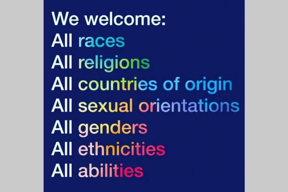 People, Text overlay