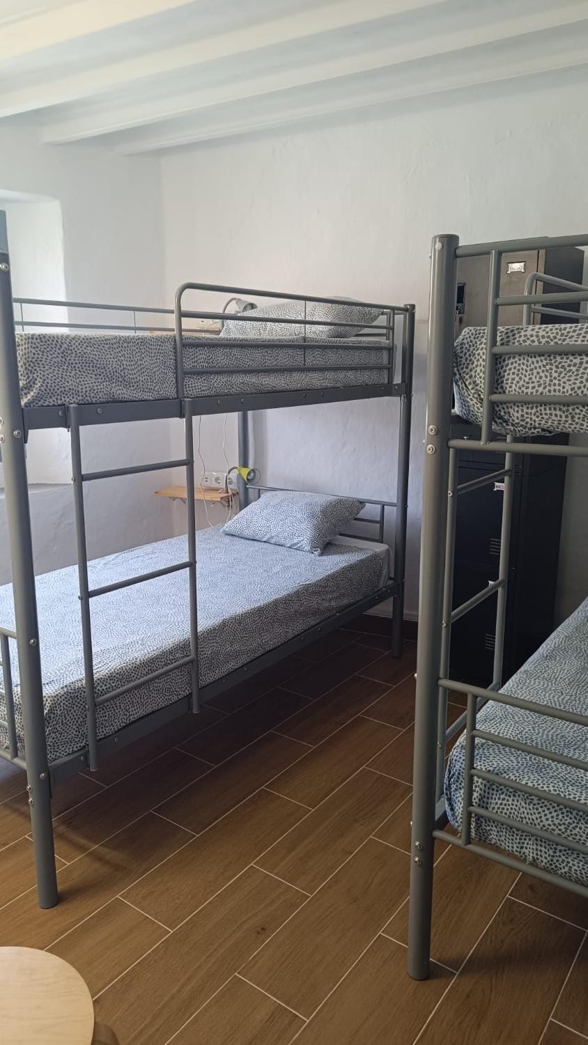Photo of the whole room, bunk bed