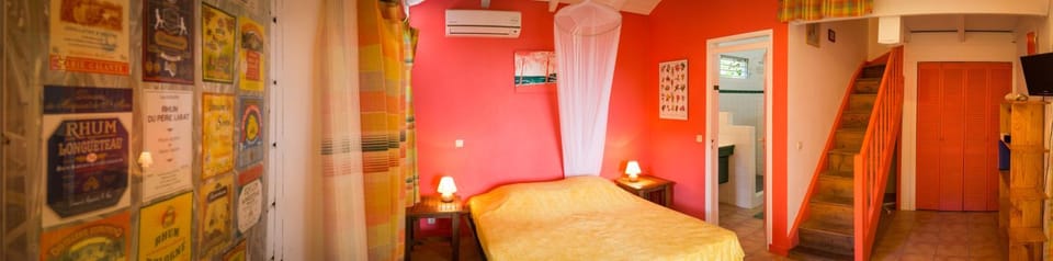 Bedroom, air conditioner