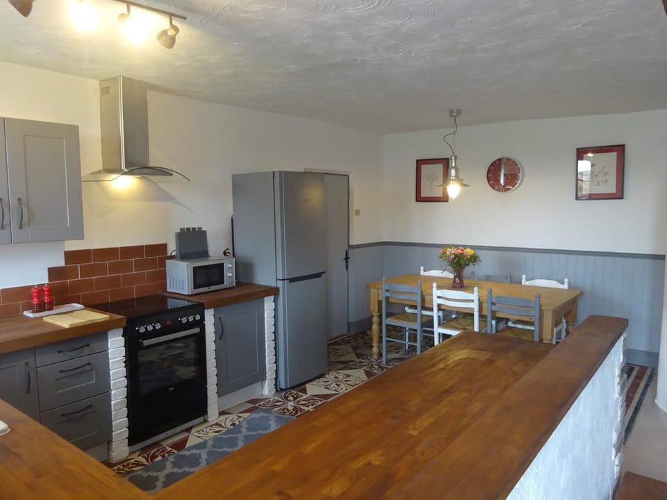 Kitchen or kitchenette, Dining area, oven, stove, kitchen