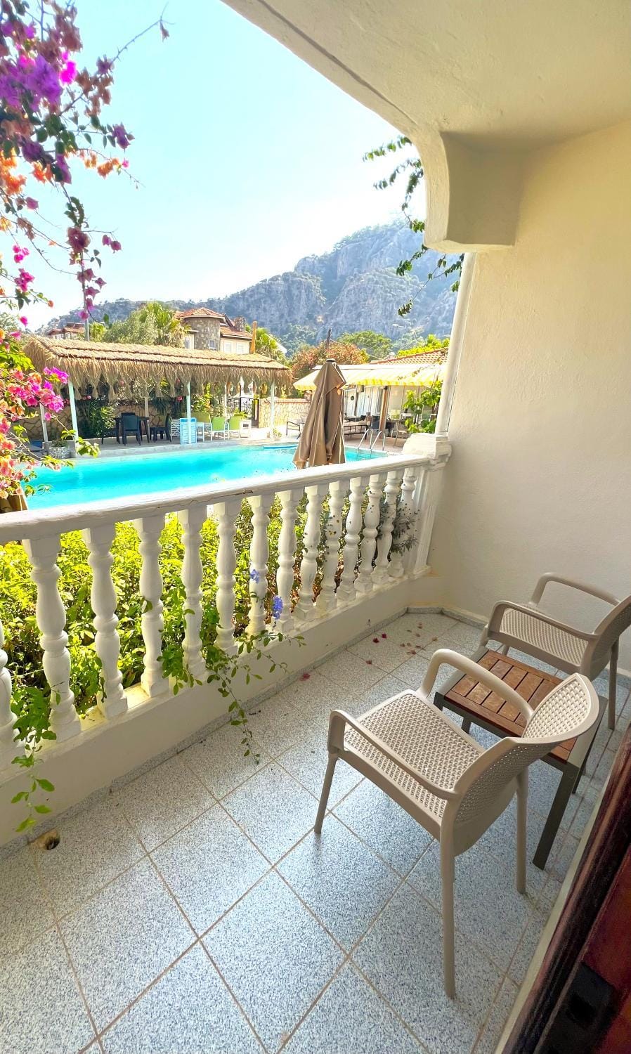 Balcony/Terrace, Pool view