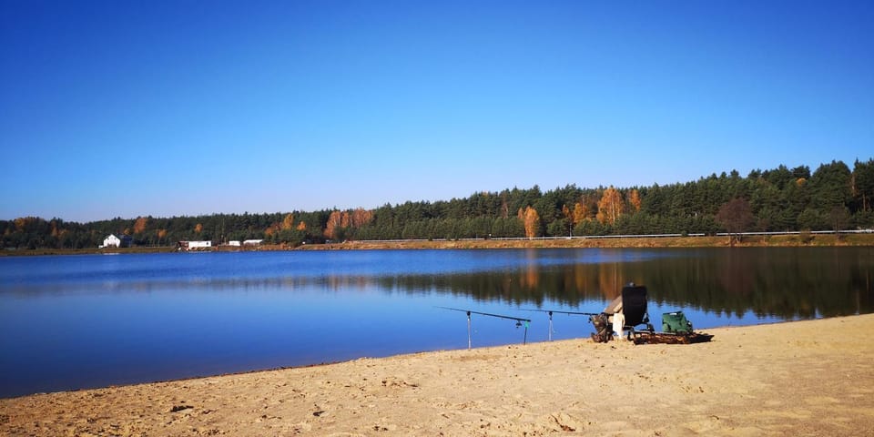 Day, Natural landscape, Fishing, Beach, Lake view