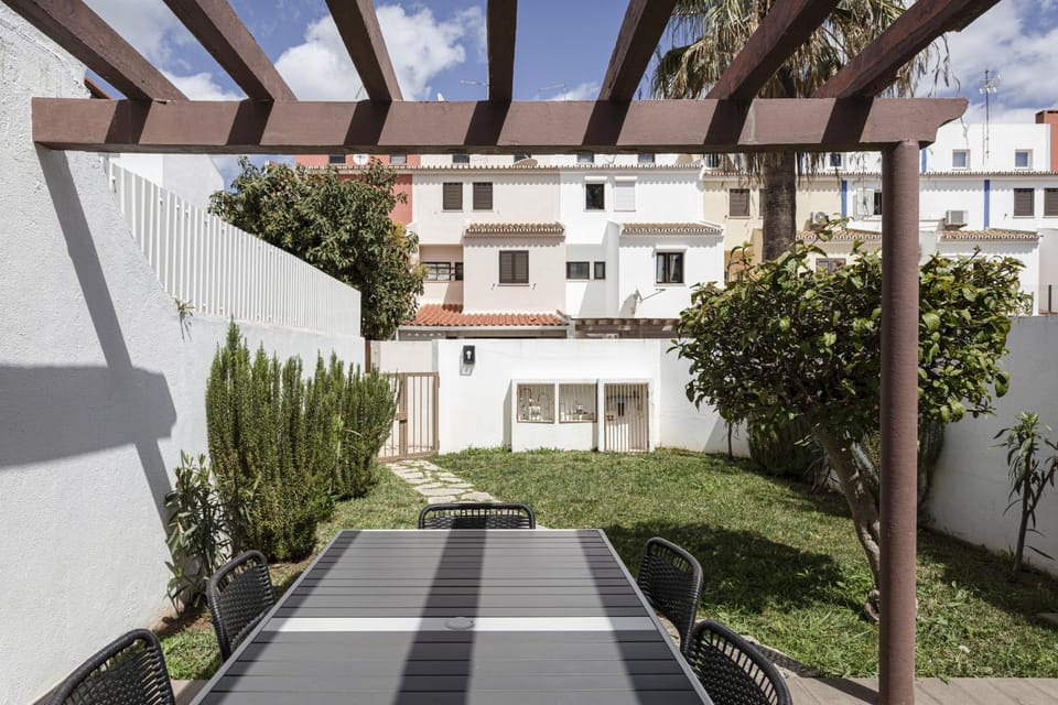 Patio, Garden, Garden view